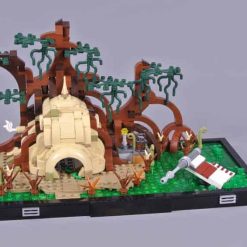 Star Wars Dagobah Jedi Training Diorama 75330 UCS 3233 Modular 1000Pcs Building Blocks Kids Toy Star Wars Dagobah Jedi Training 75330 3233 Building Blocks Kids Toy