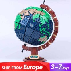 KING 95335 The Globe Earth World Map 21332 Building Blocks