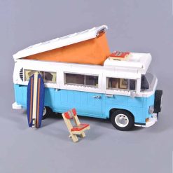 Volkswagen VW T2 Camper Van 10279 Vintage Bus King 22666 Building Blocks
