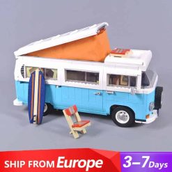 Volkswagen VW T2 Camper Van 10279 Vintage Bus King 22666 Building Blocks
