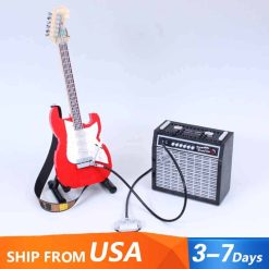 KING A62632 Fender Stratocaster Guitar 21329 with Princeton Reverb Amplifier Ideas Creator Building Blocks