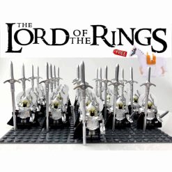 Lord Of The Rings Hobbit Gondor Commander Army Minifigures Rings of Power Kids Toy