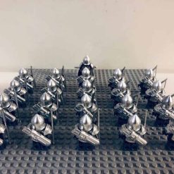 Lord Of The Rings Hobbit Gondor Heavy Archer Infantry Army 21 Brick Figure Free Horse Kids Toy Gift Lord Of The Rings Hobbit Gondor Heavy Archer Infantry Army