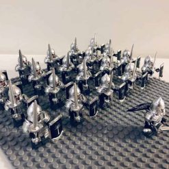 Lord Of The Rings Hobbit Gondor Heavy Sword Infantry Army 21 Brick Figures Free Horse Kids Toy Gift Lord Of The Rings Hobbit Gondor Heavy Sword Infantry Army Rings of Power