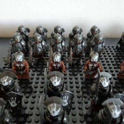 Lord Of The Rings Hobbit Uruk Hai Orc Battalion 85 Brick Figures Saruman Free Wrag Kids Toy Gift Lord Of The Rings Hobbit Uruk Hai Orc Battalion 85 Minifigures