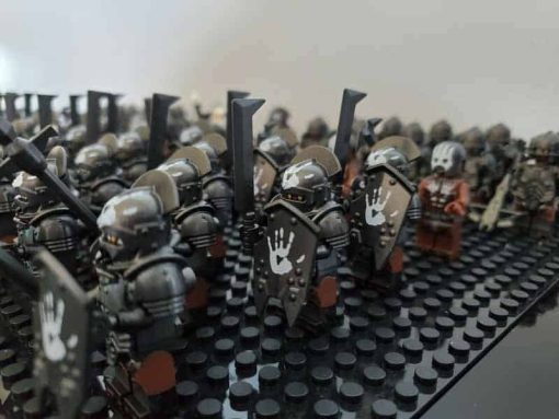 Lord Of The Rings Hobbit Uruk Hai Orc Battalion 85 Brick Figures ...