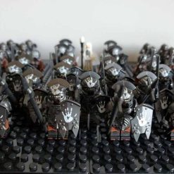 Lord Of The Rings Hobbit Uruk Hai Orc Battalion 85 Brick Figures Saruman Free Wrag Kids Toy Gift Lord Of The Rings Hobbit Uruk Hai Orc Battalion 85 Minifigures
