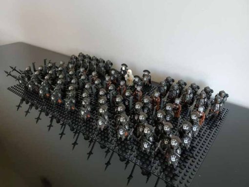 Lord Of The Rings Hobbit Uruk Hai Orc Battalion 85 Brick Figures ...