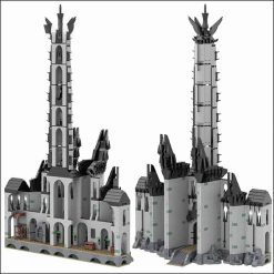 Lord of the Rings Hobbit Minas Morgul MOC-84124 UCS 14045Pcs Modular Building Blocks Kids Toy Gift Lord of the Rings Hobbit Rings of Power Minas Morgul MOC-84124 UCS Modular Building Blocks