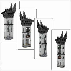Lord of the Rings Hobbit Minas Morgul MOC-84124 UCS 14045Pcs Modular Building Blocks Kids Toy Gift Lord of the Rings Hobbit Rings of Power Minas Morgul MOC-84124 UCS Modular Building Blocks