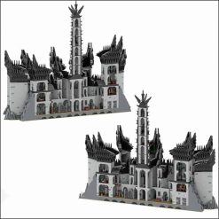 Lord of the Rings Hobbit Minas Morgul MOC-84124 UCS 14045Pcs Modular Building Blocks Kids Toy Gift Lord of the Rings Hobbit Rings of Power Minas Morgul MOC-84124 UCS Modular Building Blocks
