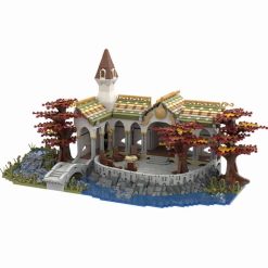 Lord of the Rings Hobbit Elf Rivendell Council of Elrond MOC-84562 UCS 3997Pcs Modular Building Blocks Kids Toy Rings of Power Lord of the Rings Hobbit Minas Morgul MOC-84124 UCS Modular Building Blocks