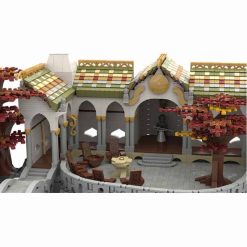 Lord of the Rings Hobbit Elf Rivendell Council of Elrond MOC-84562 UCS 3997Pcs Modular Building Blocks Kids Toy Rings of Power Lord of the Rings Hobbit Minas Morgul MOC-84124 UCS Modular Building Blocks