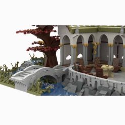 Lord of the Rings Hobbit Elf Rivendell Council of Elrond MOC-84562 UCS 3997Pcs Modular Building Blocks Kids Toy Rings of Power Lord of the Rings Hobbit Minas Morgul MOC-84124 UCS Modular Building Blocks