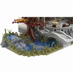 Lord of the Rings Hobbit Elf Rivendell Council of Elrond MOC-84562 UCS 3997Pcs Modular Building Blocks Kids Toy Rings of Power Lord of the Rings Hobbit Minas Morgul MOC-84124 UCS Modular Building Blocks
