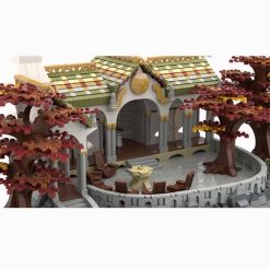 Lord of the Rings Hobbit Elf Rivendell Council of Elrond MOC-84562 UCS 3997Pcs Modular Building Blocks Kids Toy Rings of Power Lord of the Rings Hobbit Minas Morgul MOC-84124 UCS Modular Building Blocks