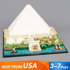 The Great Pyramid of Giza Egypt 21058 6111 Modular Building Blocks