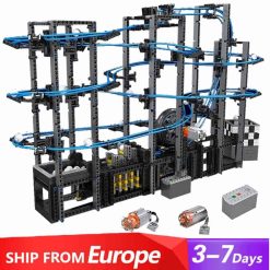 Mould King 26002 Marble Run Motorized Great Ball Contraption Ideas Creator Building Blocks Bricks Kids Toy