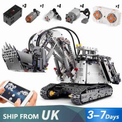 Mould King Liebherr Terex rh400 Excavator Technic Ideas Creator Building blocks Kids Toys