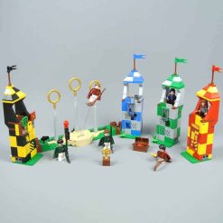 Harry Potter Quidditch Match 75956 Hogwarts Witchcraft and Wizardry 500Pcs Building Blocks Bricks Kids Toy SX6061