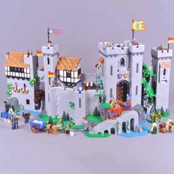 Lion Knight's Castle 10305 85666 Medieval Town Ideas Creator Expert Street Series Building Blocks