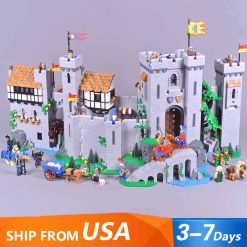 Lion Knight's Castle 10305 85666 Medieval Town Ideas Creator Expert Street Series Building Blocks