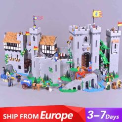 Lion Knight's Castle 10305 85666 Medieval Town Ideas Creator Expert Street Series Building Blocks
