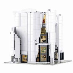Lisong 88001 Luxury Flagship Store Nova Town City Street View Modular Building Blocks
