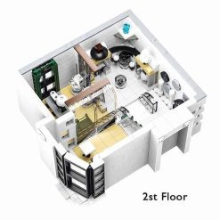 Lisong 88001 Luxury Flagship Store Nova Town City Street View with Lights 3028Pcs Modular Building Blocks Kids Toy Lisong 88001 Luxury Flagship Store Nova Town City Street View Modular Building Blocks