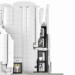 Lisong 88001 Luxury Flagship Store Nova Town City Street View with Lights 3028Pcs Modular Building Blocks Kids Toy Lisong 88001 Luxury Flagship Store Nova Town City Street View Modular Building Blocks