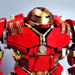Marvel MK44 Hulkbuster Armor Ironman K-BOX V5004 with Lights 4123Pcs Building Blocks Kids Toys Gift Marvel MK44 Hulkbuster Armor Ironman K-BOX V5004 Building Blocks Kids Toys