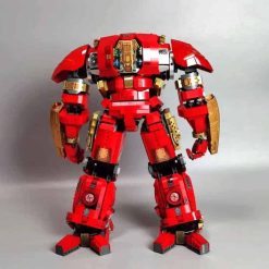 Marvel MK44 Hulkbuster Armor Ironman K-BOX V5004 with Lights 4123Pcs Building Blocks Kids Toys Gift Marvel MK44 Hulkbuster Armor Ironman K-BOX V5004 Building Blocks Kids Toys
