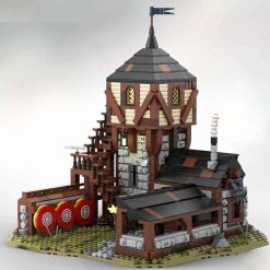 Medieval City MOC-115132 Castle Expansion Architecture Townhall 15956Pcs Modular Building Blocks Kids Toy Medieval City MOC-115132 Castle Expansion Architecture Townhall Modular Building Blocks Bricks