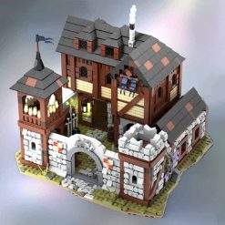 Medieval City MOC-115132 Castle Expansion Architecture Townhall 15956Pcs Modular Building Blocks Kids Toy Medieval City MOC-115132 Castle Expansion Architecture Townhall Modular Building Blocks Bricks