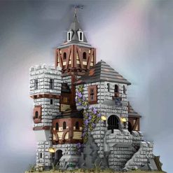 Medieval City MOC-115132 Castle Expansion Architecture Townhall 15956Pcs Modular Building Blocks Kids Toy Medieval City MOC-115132 Castle Expansion Architecture Townhall Modular Building Blocks Bricks