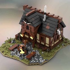 Medieval City MOC-115132 Castle Expansion Architecture Townhall 15956Pcs Modular Building Blocks Kids Toy Medieval City MOC-115132 Castle Expansion Architecture Townhall Modular Building Blocks Bricks