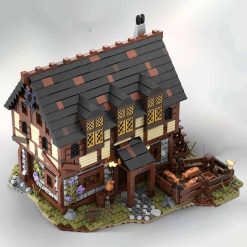 Medieval City MOC-115132 Castle Expansion Architecture Townhall 15956Pcs Modular Building Blocks Kids Toy Medieval City MOC-115132 Castle Expansion Architecture Townhall Modular Building Blocks Bricks