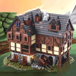 Medieval City MOC-49624 Village Expansion Architecture Townhall 15191Pcs Modular Building Blocks Kids Toy Medieval City MOC-49624 Village Expansion Architecture Townhall Modular Building Blocks Kids Toy