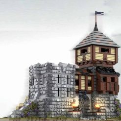 Medieval City MOC-78113 Town Expansion Architecture Townhall 23609Pcs Modular Building Blocks Kids Toy Medieval City MOC-78113 Town Expansion Architecture Townhall Modular Building Blocks Kids Toy