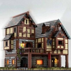 Medieval City MOC-78113 Town Expansion Architecture Townhall 23609Pcs Modular Building Blocks Kids Toy Medieval City MOC-78113 Town Expansion Architecture Townhall Modular Building Blocks Kids Toy