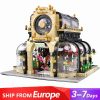 Mould King 16019 Botanical Garden Nova Town City Street View Modular Building Blocks Kids Toy