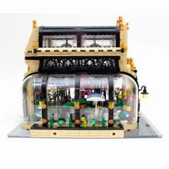 Mould King 16019 Botanical Garden Nova Town City Street View with Lights 2147Pcs Modular Building Blocks Kids Toy Mould King 16019 Botanical Garden Nova Town City Street View Modular Building Blocks Kids Toy