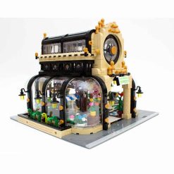 Mould King 16019 Botanical Garden Nova Town City Street View with Lights 2147Pcs Modular Building Blocks Kids Toy Mould King 16019 Botanical Garden Nova Town City Street View Modular Building Blocks Kids Toy