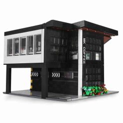 Mould King16036 Modern Cafe Coffee House Novatown City Street View with Lights 2728Pcs Modular Building Blocks Kids Toy Mould King16036 Modern Cafe Coffee House Novatown City Street View Modular Building Blocks