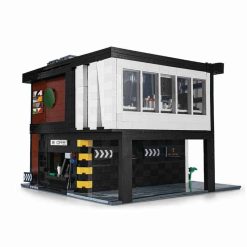 Mould King16036 Modern Cafe Coffee House Novatown City Street View with Lights 2728Pcs Modular Building Blocks Kids Toy Mould King16036 Modern Cafe Coffee House Novatown City Street View Modular Building Blocks