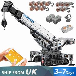 Mould King 17002 Liebherr LTR 11200 Construction Crane Technic LEGO building blocks kids Toys