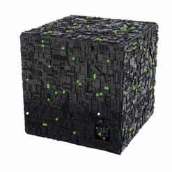 Star Trek Borg Cube MOC-96830 UCS Battleship Space Ship Building Blocks Kids Toy