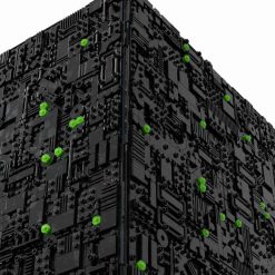 Star Trek Borg Cube MOC-96830 UCS Battleship Space Ship 9278Pcs Building Blocks Kids Toy Star Trek Borg Cube MOC-96830 UCS Battleship Space Ship Building Blocks Kids Toy