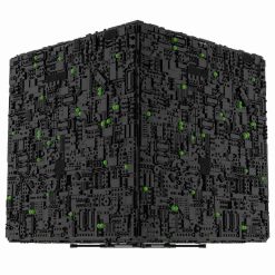 Star Trek Borg Cube MOC-96830 UCS Battleship Space Ship 9278Pcs Building Blocks Kids Toy Star Trek Borg Cube MOC-96830 UCS Battleship Space Ship Building Blocks Kids Toy