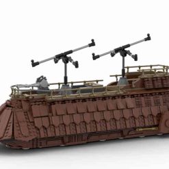 Star Wars Mandalorian Jabba's Sail Barge MOC-65586 Attack Craft 1774Pcs Building Blocks Kids Toy Star Wars Mandalorian Jabba's Sail Barge MOC-65586 Attack Craft Building Blocks